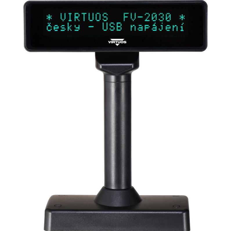 Virtuoso, Accessori per registratori di cassa, VFD zák.displej FV-2030B,,USB, Äern½