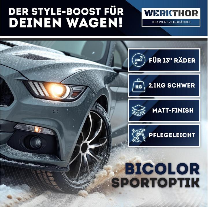 Image du produit Werkthor Radzierblende 4er Set 13 (4 pièce(s), 13")