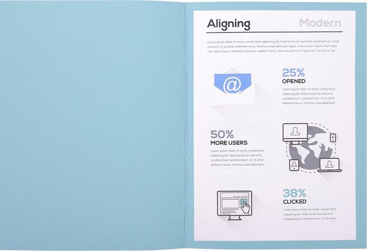 Image du produit Exacompta Fardes de classement - Couvertures de dossiers (A4, 100x)