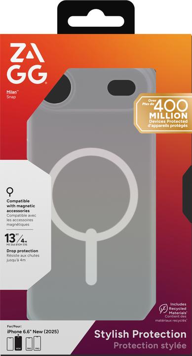 Actual product image Zagg Case für Apple iPhone Air Milan Snap iridescent (Apple iPhone 17)