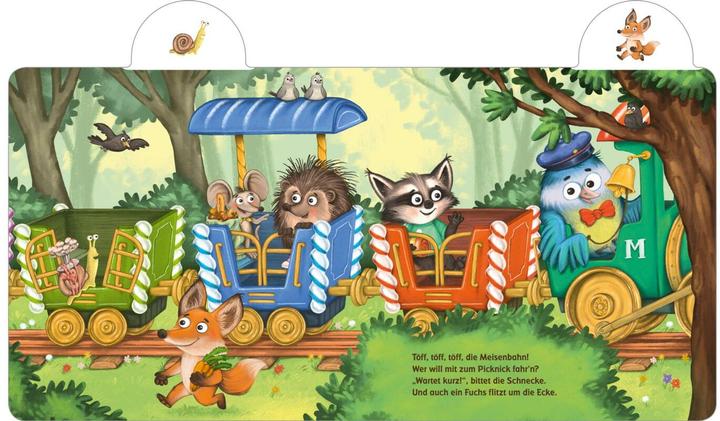 Produktbild Demel:Töff, töff, töff, die Meisenbahn (Deutsch)