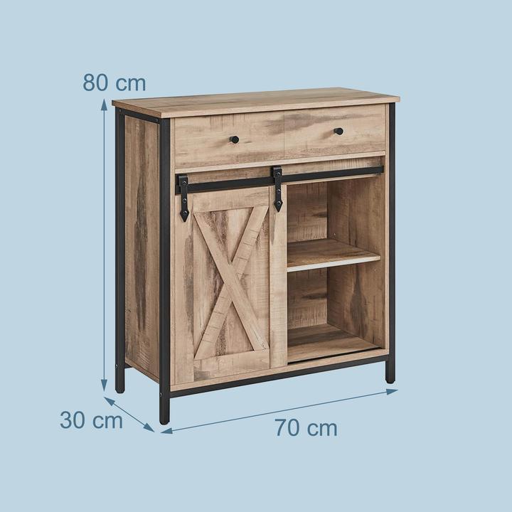 Image du produit Relaxdays Buffet (70 x 30 x 80 cm)