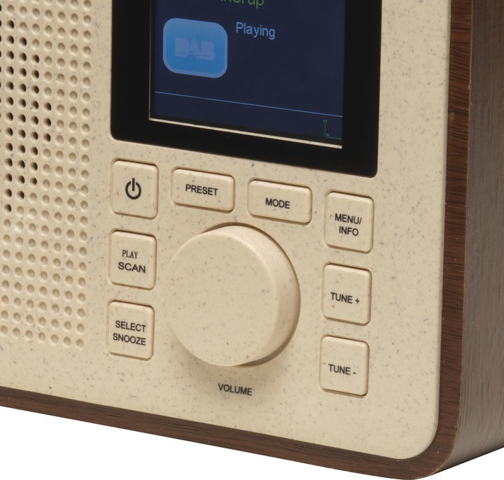 Image du produit Denver DAB-60DW ligne verte (DAB+ DAB, FM, Bluetooth)