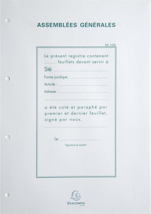 Immagine prodotto Exacompta Libri contabili