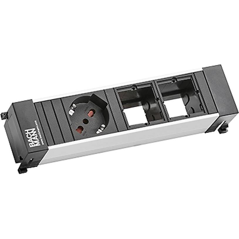 Bachmann, Steckdosenleiste, Power Frame 1xP40 2xCM power (1 x, GST18, 0.20 m)