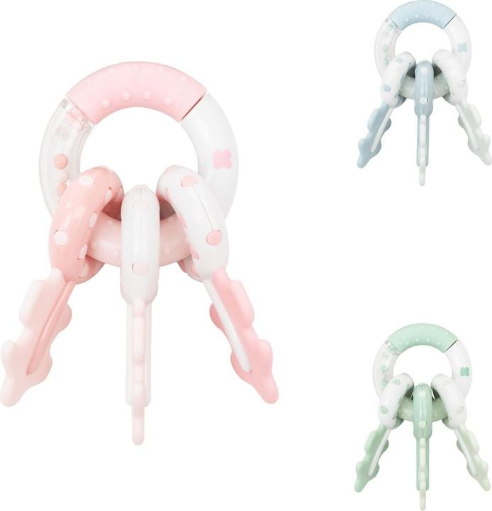 Kikkaboo Baby Rattle Keychain
