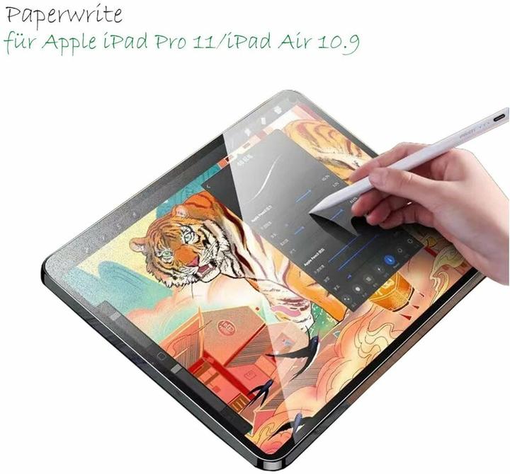 Produktbild 4smarts Paperwrite (1 Stück, iPad Pro 11 2022 (4. Gen), iPad Pro 11 2021 (3. Gen), iPad Pro 11 2020 (2. Gen), iPad Pro 11 2018 (1. Gen), IPad Air 10.9)