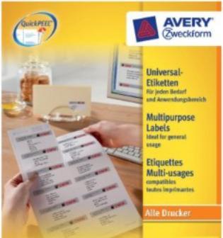 Productafbeelding Avery Universele etiketten