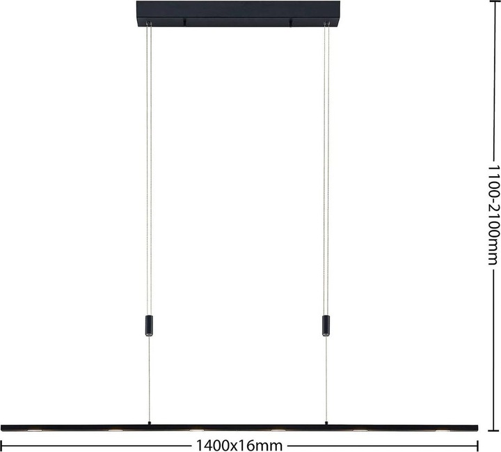 Produktbild Lucande Stakato (1450 lm)