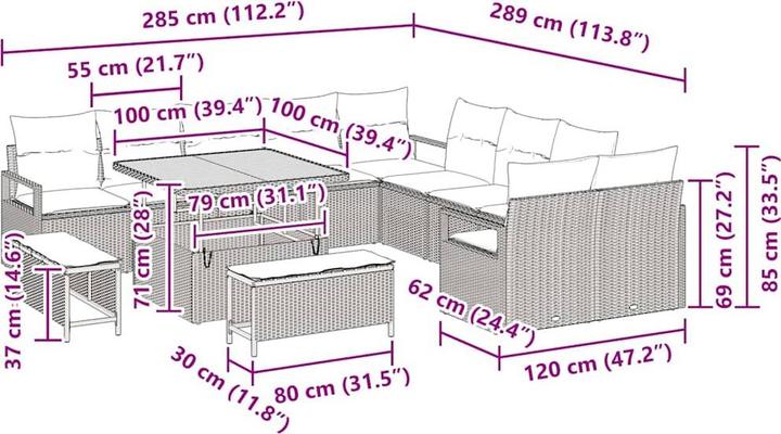 Produktbild vidaXL Arlo