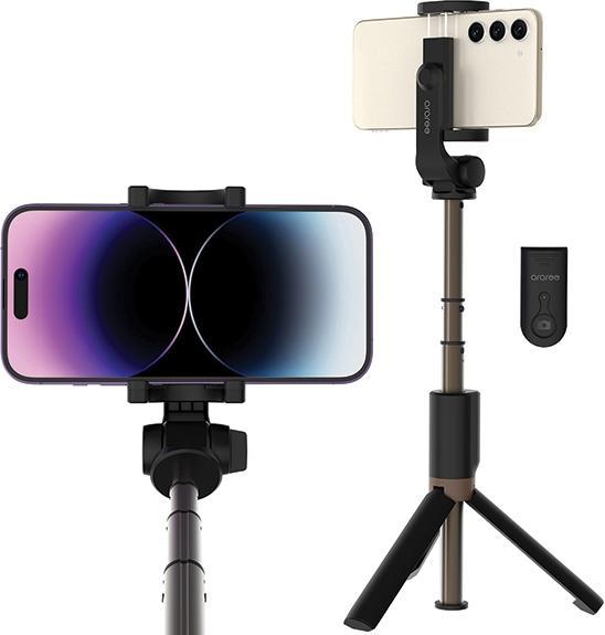 Actual product image Araree Selfie Stick Bluetooth Selfie POD czarny/black Tripod AR60-01729A