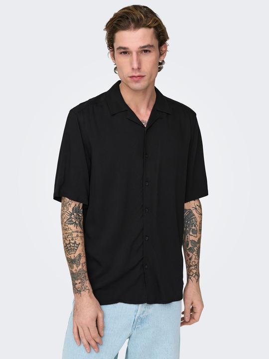 Image du produit Only & Sons Chemise unie à manches courtes (XL)