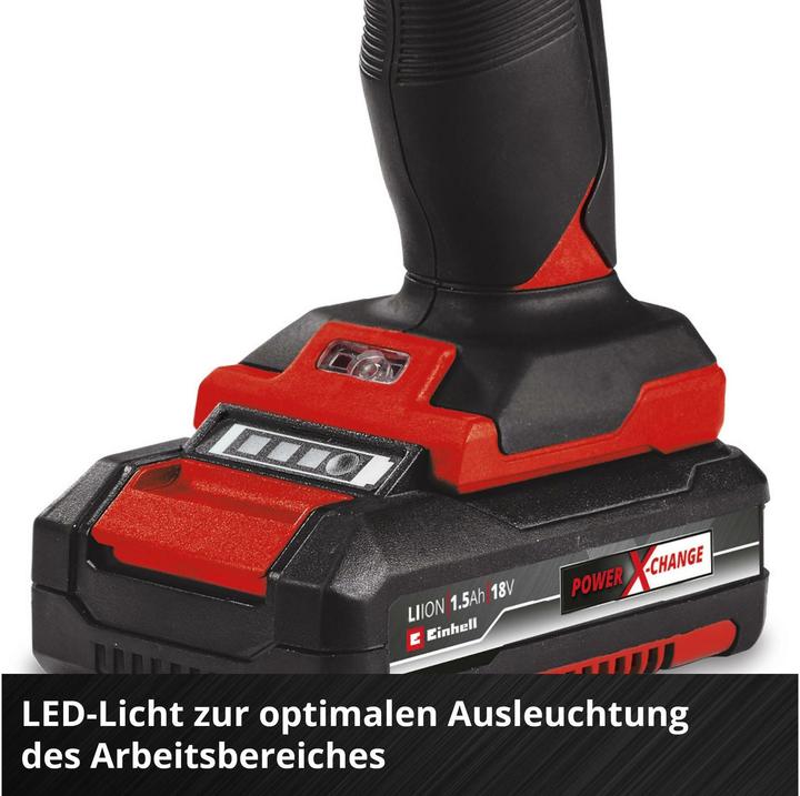 Produktbild Einhell Akku-Bohrschrauber TC-CD 18/38-2 Li ( 1 x 1,5 Ah)