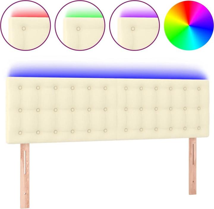 Produktbild vidaXL LED Kopfteil (144 x 5 x 88 cm)