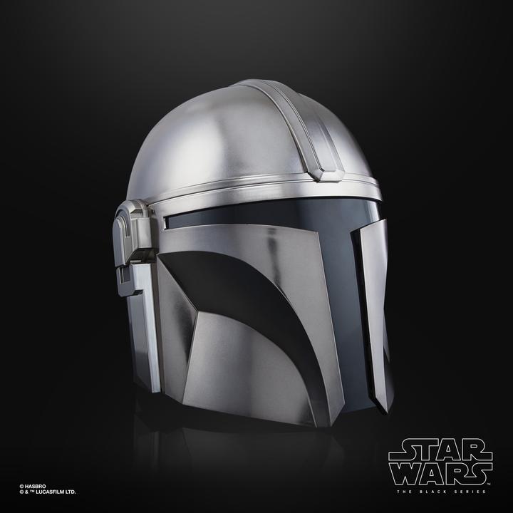 Actual product image Hasbro The Black Series: The Mandalorian Helmet