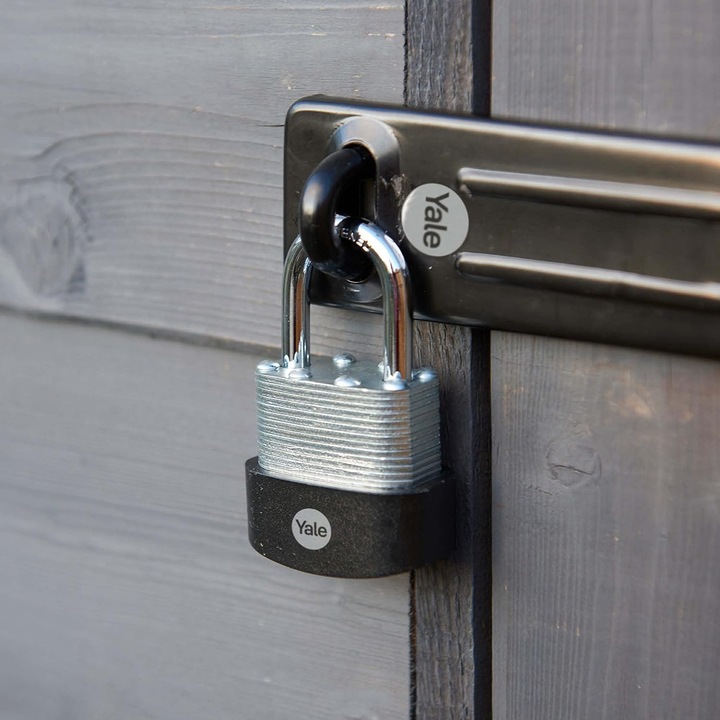 Actual product image Yale Y125B/40/122/1 Padlock 40 mm Silver, Black Key lock