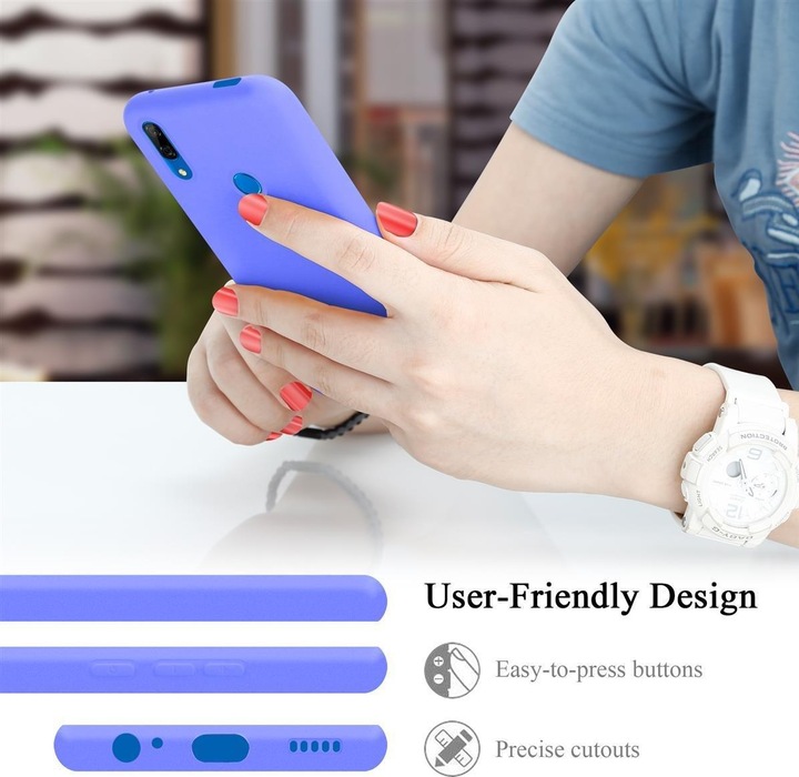 Produktbild Cadorabo TPU Liquid Silicone Case Cover (Huawei P Smart (2019))
