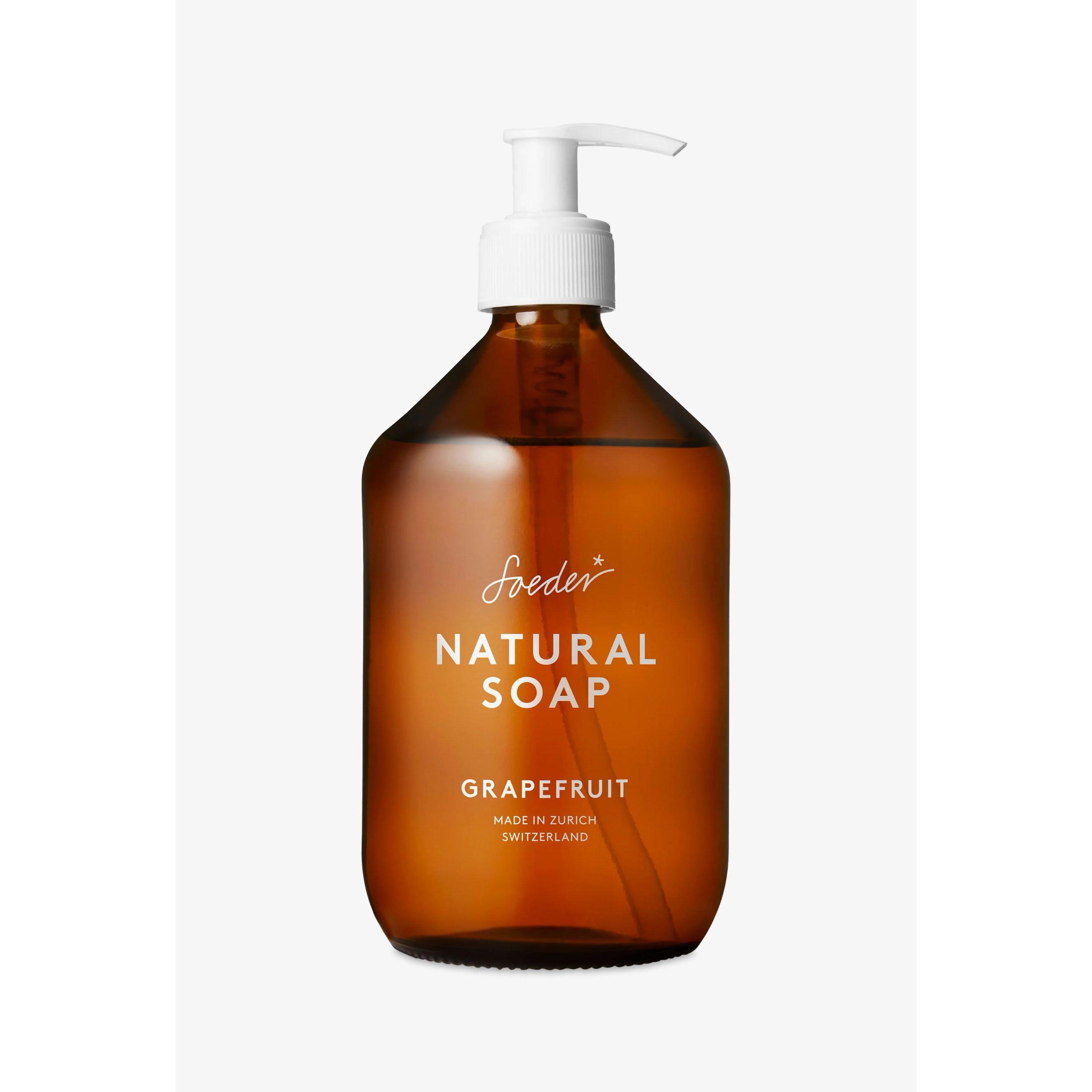 Thumbnail - Soeder*, Handseife, Naturseife Grapefruit (Flüssigseife, 500 ml)