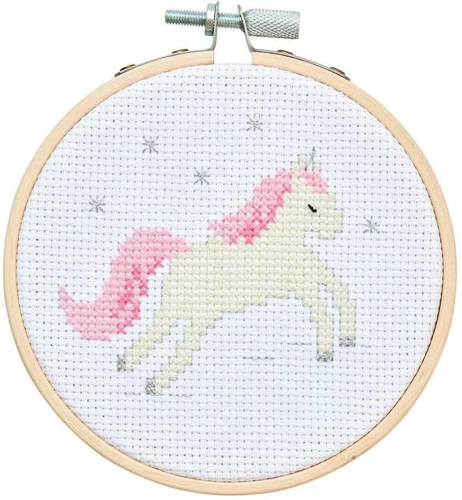 Actual product image Rico Design Stickpack.cross stitch.mini kit unicorn