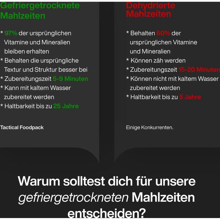 Immagine prodotto Tactical Foodpack Budino di riso e frutti di bosco (90 g)