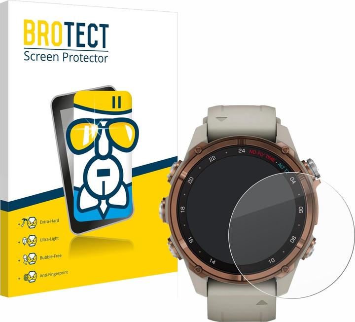 Actual product image BROTECT AirGlass bulletproof glass film (Descent Mk3 (43 mm))