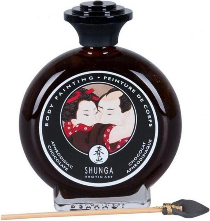 Actual product image Shunga Chocolate Body Paint (100 ml)