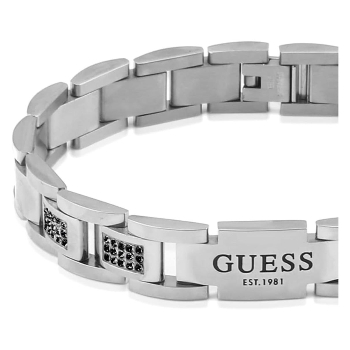 Guess, Armschmuck, Frontiers Armband, (21 cm, Edelstahl)