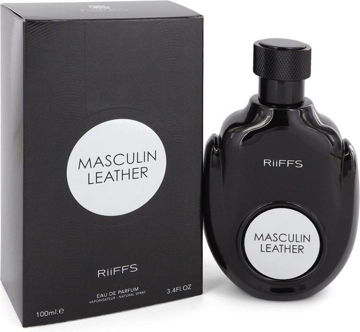Riiffs Masculin Leather by Eau de Parfum Spray 100 ml (Eau de parfum, 100 ml)