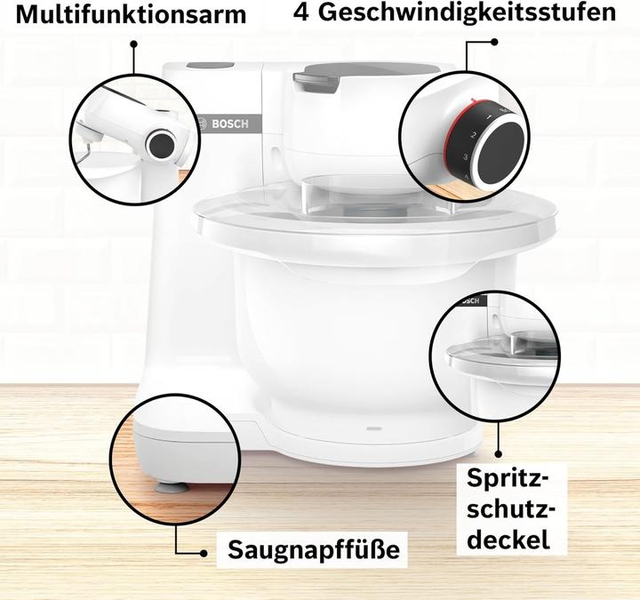 Actual product image Bosch Hausgeräte Series 2 MUMS2AW01 (700 W, 3.80 l)