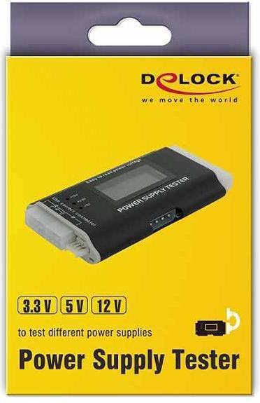 Image du produit Delock Testeur d'alimentation électrique III avec LCD