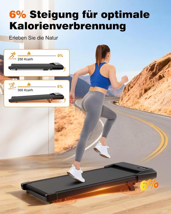 Actual product image Superun Walking Pad mit Steigung und App-Steuerung