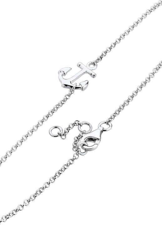 Image du produit Elli Fusskette mit Anker Symbol (Argent Sterling, 25 cm)