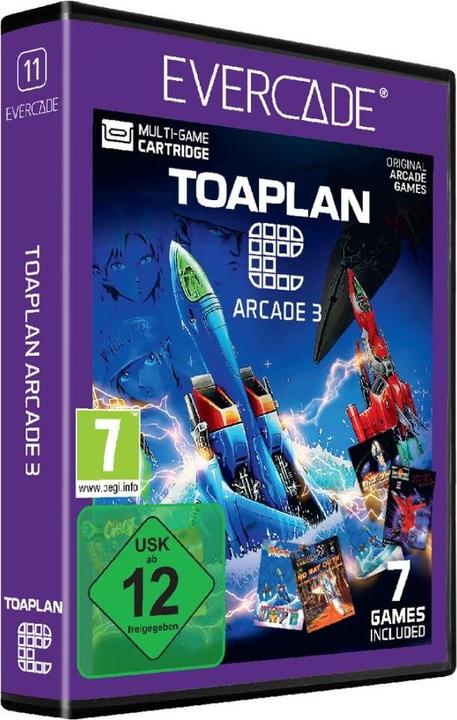 Actual product image Blaze Evercade Toaplan Arcade Collection 3 Cartridge (Evercade)