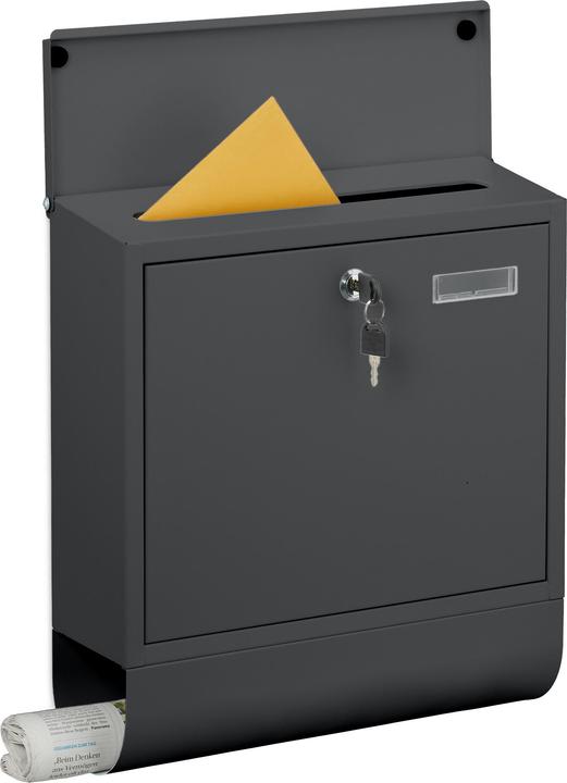Productafbeelding Relaxdays Briefkasten mit Zeitungsfach