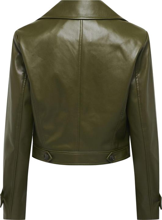 Produktbild Only Fly-Away Kragen Jacke Kunstlederjacke (XL)