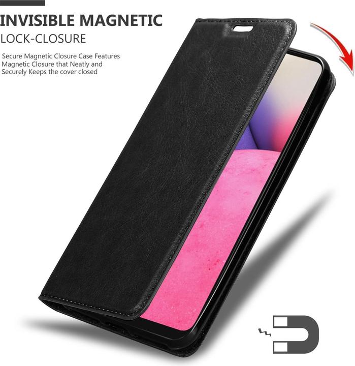 Produktbild Cadorabo Book Invis. Magnet Hülle (Samsung Galaxy A33 5G)