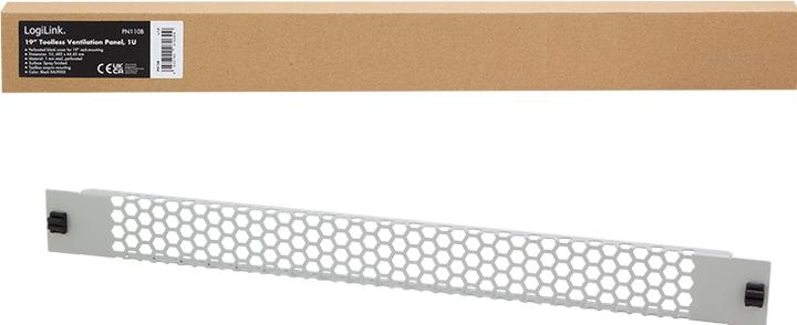Actual product image LogiLink NWSZ 19" Ventilation Panel 1U Grey