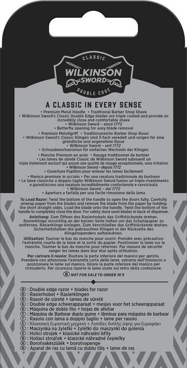 Produktbild Wilkinson Classic Vintage Double Edge