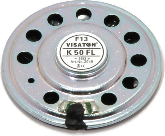Actual product image Visaton Full range loudspeaker K 50FL, 16Ohm