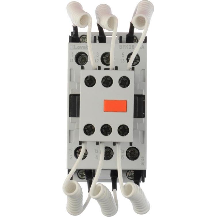 Lovato, Accessori per batterie auto, Contattore per batterie di condensatori 3P 20kvar 230V AC (BFK2600A230)