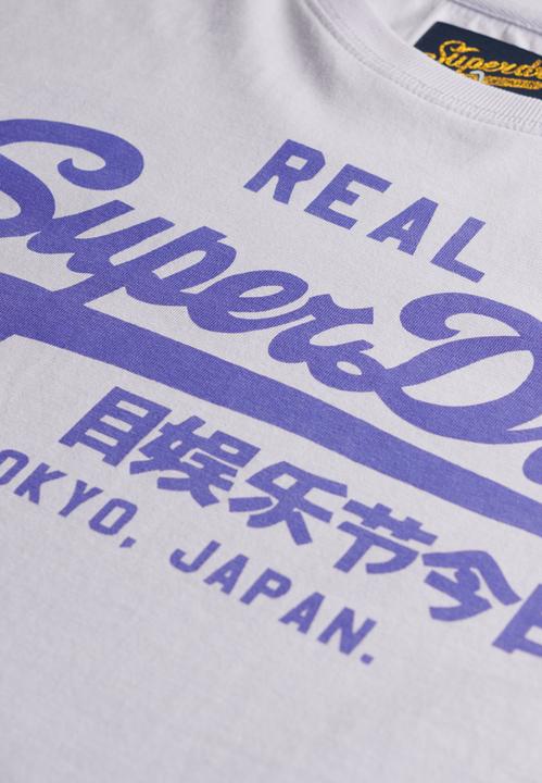 Produktbild Superdry Figurbetontes T-Shirt in Neonfarben mit Vintage-Logo (12XL)