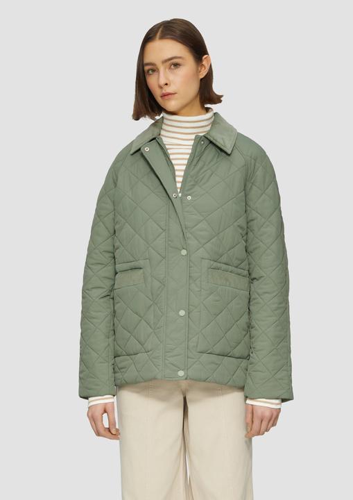 Produktbild S.Oliver Outdoor-Jacke Steppjacke mit Cord-Details (48)
