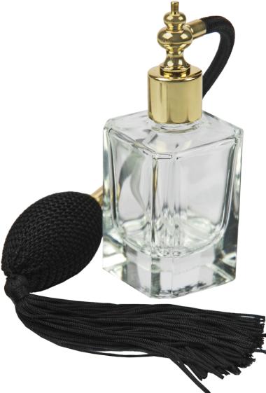 Immagine prodotto Flacone, quadrato, con pompa a sfera, per 50 ml (50 ml)