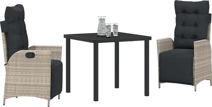 Produktbild vidaXL Garten Essgruppe (80 x 80 x 73 cm)