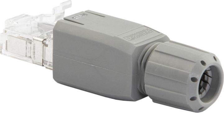 Actual product image Dätwyler Plug RJ45, IP20 Cat.5/5e field assembly (Network cable plug)