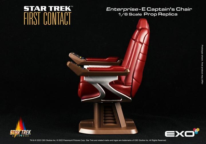 Produktbild Exo-6 Star Trek: First Contact - Captain's Chair 1:6 Scale Prop Replica