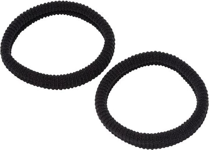 Actual product image Caso Eurostil Large Black Hair Elastics 24 Pack (Hair tie)