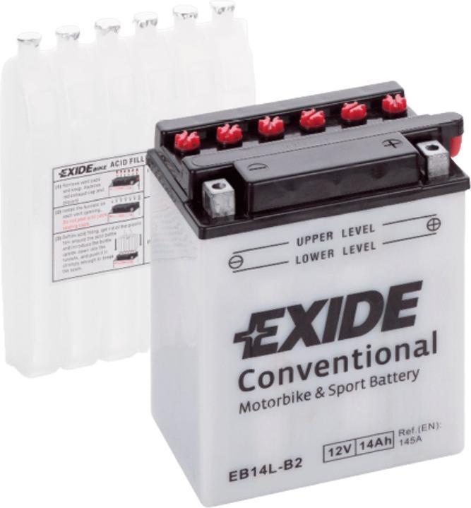 Actual product image Exide Conventional (12 V, 14 Ah, 145 A)