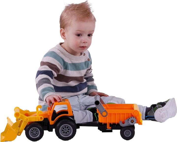 Produktbild Polesie Traktor mit Frontlader und Anhänger