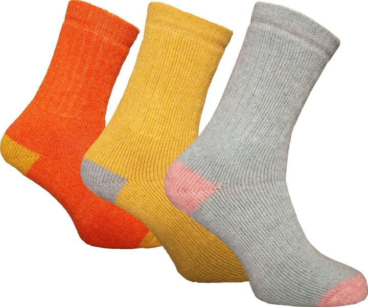 Actual product image Simply Essentials Womens/Ladies Alpaca Wool Blend Hike H&T Socks (Pack Of 3) (pack of 3, 37 - 40.5)